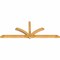 Ekena Millwork Redmond Rough Sawn Timber Gable Bracket, Western Red Cedar, 108"W x 40"H x 4"D x 4"F, 9/12 Pitch GBW108X40X0404RED00RWR - alternate 5